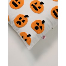 SPOOKY SQUAD - Halloween Balkabağı Punch Kırlent Yastık Kılıfı