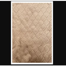 Comfort Diamond No:2 Kahve 75 x 110 cm  Koleksiyon Halı Tüylü Stil Özel Avantajlı Silinebilir 1 Adet