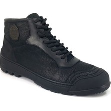 1339 Libero Günlük Kavcuk Taban Kürklü Erkek Bot-Siyah