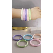 Kız Çocukları Için 5'li Sert Plastik Bilezik Kız Çocuk Bilezik Kız Çocuk Bileklik Kız Çocuk Takı