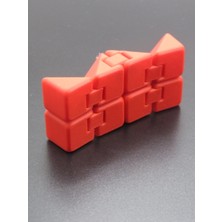 3D Prizma Infinity Küp | Geometrik Antistres Oyuncak | Döner Puzzle Küp | El Egzersizi Küpü