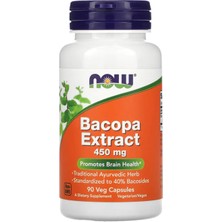 Now  Foods Bacopa  Extract  450 mg  90 Veg Capsules 4039