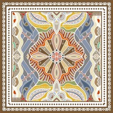 Güz | Yaz Serinliği Eşarp 2401-01 90X90