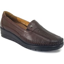 25182 Forelli Günlük Bayan Ayakkabı-Kahverengi