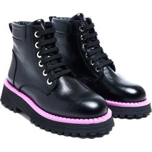 Bestello Bağcıklı Eva Taban Düz Bot 101-212519-20 Kadın Bot