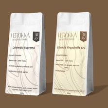 Verokka Colombia & Ethiopia Gr2 2’li Paket – Filtre Kahve (2 x 250G)