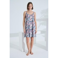 Kadın Ip Askılı Penye Elbise - 45652