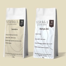 Verokka Premium 2’li Filtre Kahve Seti – Sumatra & Kenya Aa (2 x 250G)