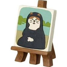Mona Lisa Kedi Mini Figür