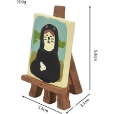 Mona Lisa Kedi Mini Figür