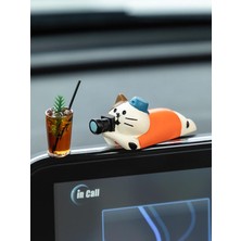 Fotoğraçı Kedi Mini Figür