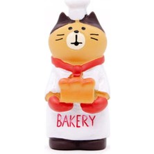 Pastacı Kedi Mini Figür