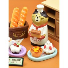 Pastacı Kedi Mini Figür