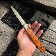 30CM Ahşap Oto. Paslanmaz Çelik Çakı