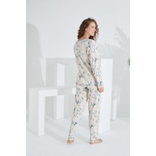 Kadın Patlı Pijama Takım - 10058