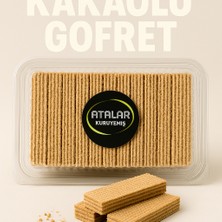 Atalar Kuruyemiş Kakaolu Gofret 300 gr – Çıtır Katlarda Yoğun Kakao Lezzeti