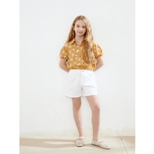 Lcw Kids  Beli Lastikli Kız Çocuk Şort  (S5)