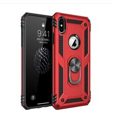 Spia Apple iPhone Xs Max 6.5 Kılıf Kırmızı Panther Yüzüklü Silikon Orijinal Esnek Ince Geliştirilmiş Dayanıklı Darbe Karşıtı Koruyucu Yeni Nesil Tasarım (Apple iPhone Xs Max ile Uyumlu, Kırmızı)