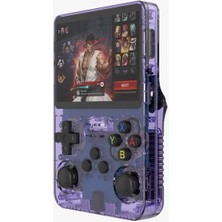 R36S Retro Oyun Konsolu 3.5 IPS EKRAN,64GB Hafıza,linux Sistemli, PSP/PS1/N64 Destekli, Taşınabilir