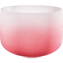 Meinl Sonic Energy CSBC14C Root Chakra 14’’ Crystal Singing Bowl Note C4 (Color Frosted Red)