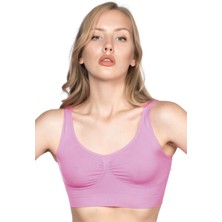 Miraxx Fuşya Mı Emay 4005 Soft Kalın Askı Büstiyer