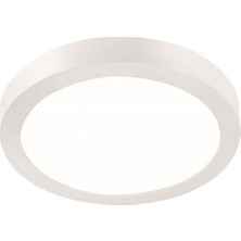 Mediterian Sıfır LED Tavan Lambası, Sarı Işık, Banyo, Balkon, Tuvalet İçin Parlak Aydınlatma