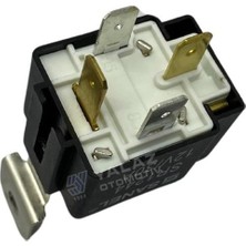 Sanel 12V Röle 4 Uçlu 30 A (Sigortalı) (Düz Tip)