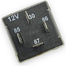 12V STOP ZAMAN RÖLESİ 5 UÇLU (20 SN) (OTOMATİK KATLANIR AYNA-MULTIMEDIA VS)