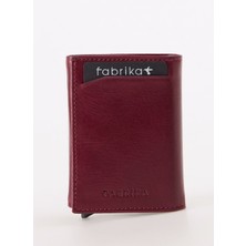 Fabrika Bordo Erkek Cüzdan Frk 356 Crayz Bordo