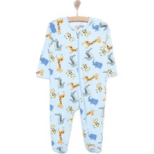 HelloBaby  Yenidoğan Erkek  Patikli Tulum Erkek Bebek