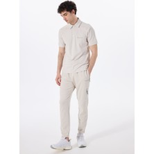 Discovery Expedition D5SM-EA3711 Taş Relaxed Düz Erkek Eşofman Altı