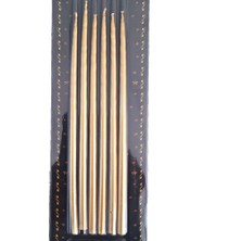 Pasta Mumu 6'lı - Altın - 20 cm