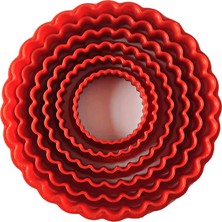 Volovan Set 6 Parça - Daire Tırtıklı