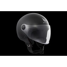 Kask mt Helmets Street S A6 Mat Siyah Çenesiz