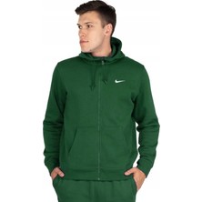 Nike Sportswear Hoodie Full Zip Men's Kapüşonlu Yeşil Sweatshirt