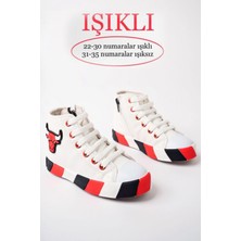 Sportmix Ortopedik Işıklı Chicago Bulls Sneakers