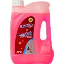 Organik Kullanıma Hazır Antifiriz - 37 Kırmızı Dört Mevsim Antifriz 3 Adet 3 x 3 L