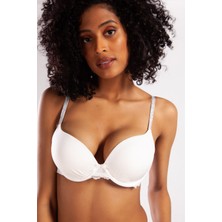 Golshan Goldy Heavy Push Up Bra, Ekru Renk  Konforlu ve Şık Sütyen