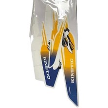 Honda Kinetic Sticker Seti Mavi Orijinal