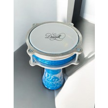 Mavi Erzincan El Işlemeli Çocuk Boy Darbuka