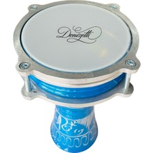 Mavi Erzincan El Işlemeli Çocuk Boy Darbuka