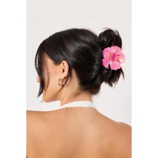 Tropik Hibiskus Çilek Mandal Toka