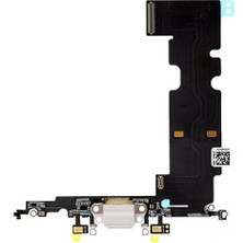 Iphone 8 Plus Şarj Soketi ve Mikrofon Bordu Beyaz