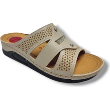 Serra 635-25 Anatomik Masaj Taban Taşlı Kadın Terlik