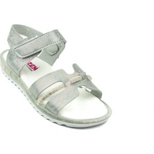 Minican Arzen 013 Gri Kız Çocuk Sandalet