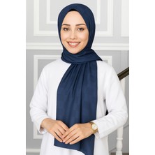 Emproyal Silver Jakar Dama Desenli Şal 75X190 cm