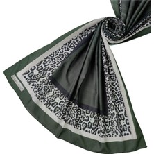 Ecenur Soft Pamuk Leopar Desenli Etnik Şal