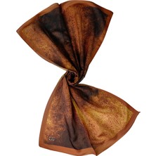 Işıl Ipek Cotton Vual Etnik Desenli Şal 75X190 cm