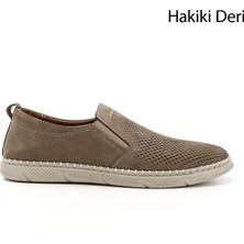 Gönderi(r) Erkek Vizon Nubuk Hakiki Deri Comfort Ayakkabı