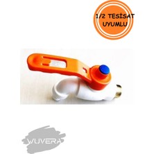 Wuvera Plastik Bilyalı Bahçe Musluğu – Dayanıklı ve Pratik Su Kontrol Çözümü